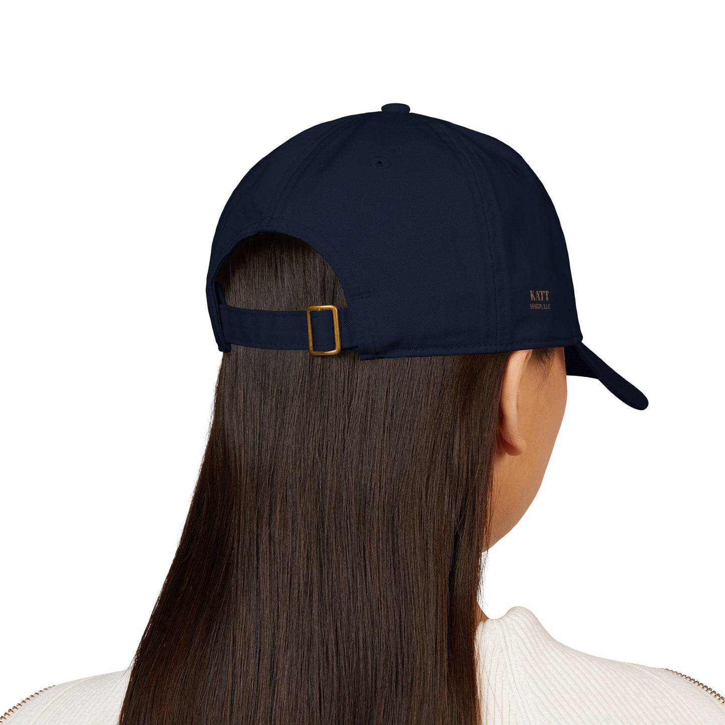 Organic Baseball Cap - KATT Design, LLC - (Embroidery)