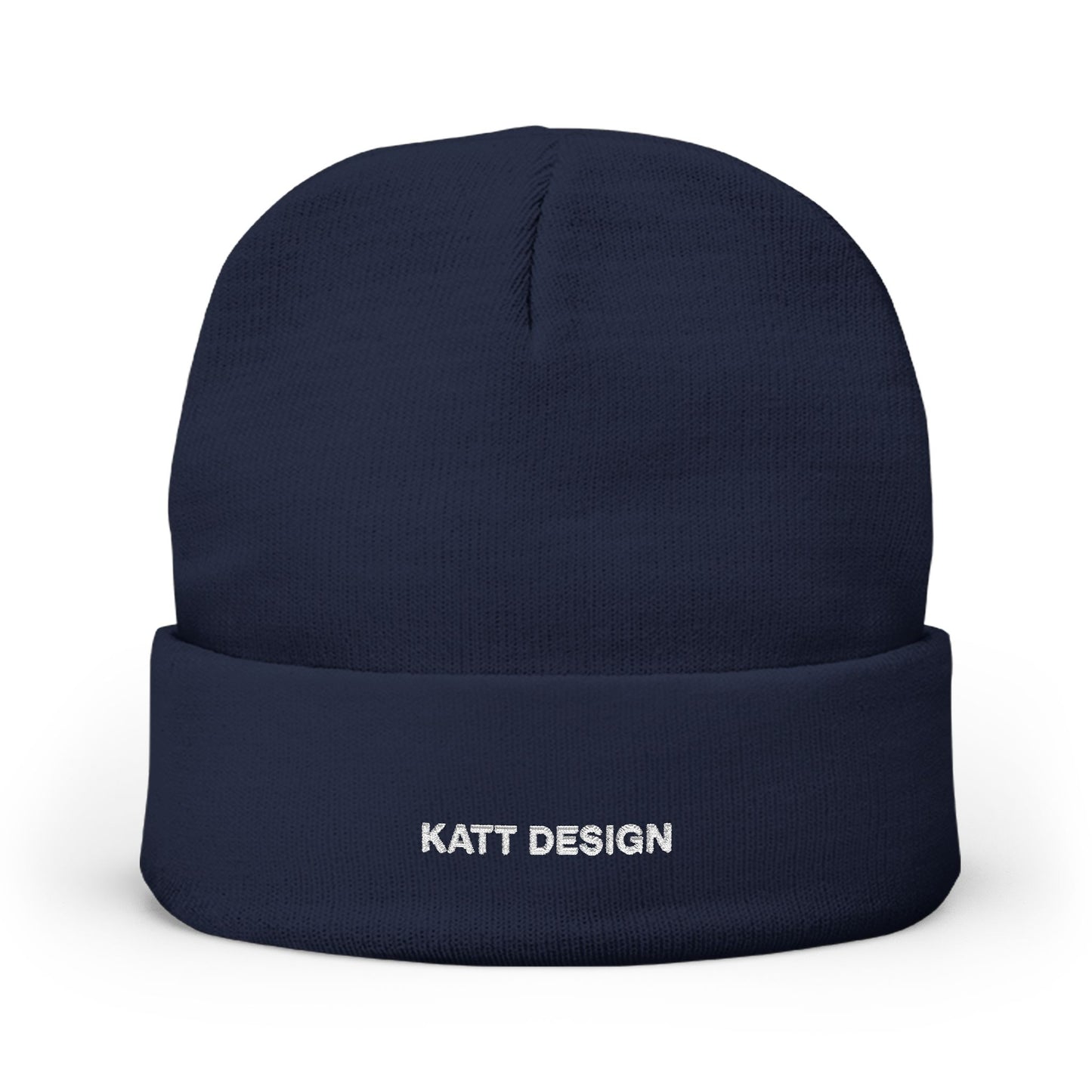 KATT DESIGN - Knit Beanie (Embroidery)