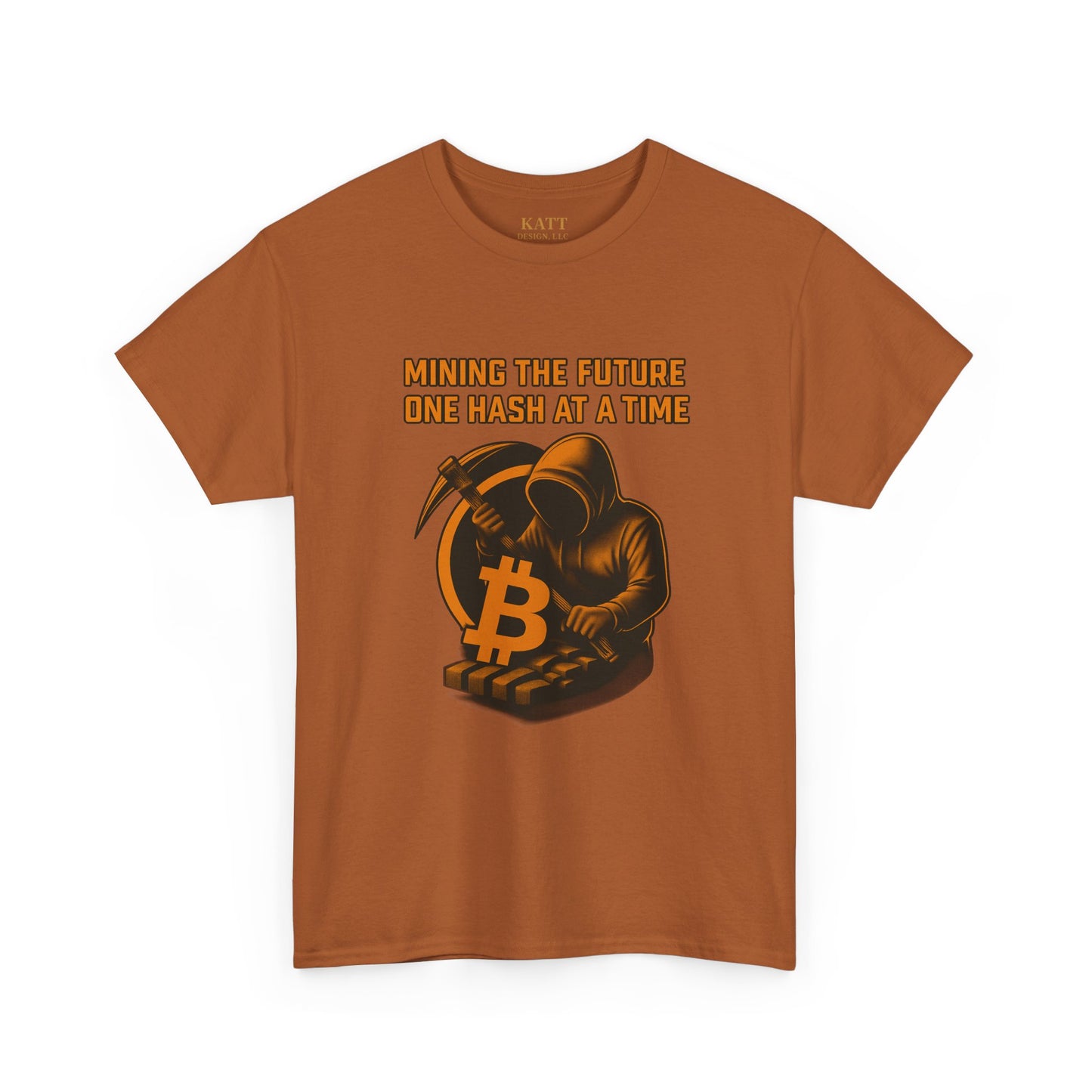 Bitcoin Mining - Gildan Heavy Cotton Tee