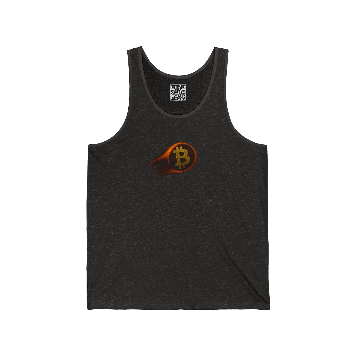 Bitcoin HODL Unisex Jersey Tank - Crypto Enthusiast Top, Summer Wear, Graphic Tee, Gift for Investors, Casual Fitness Shirt