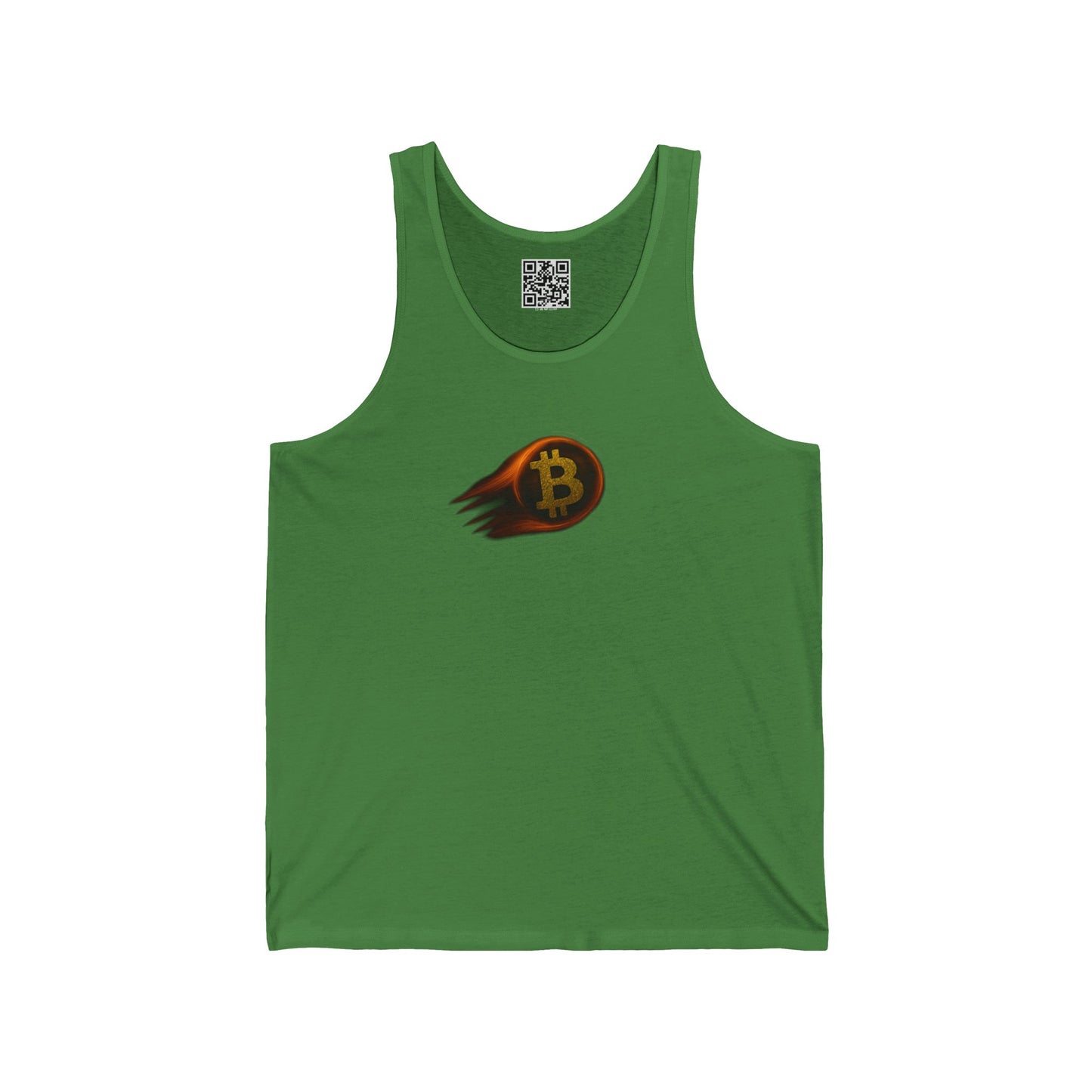 Bitcoin HODL Unisex Jersey Tank - Crypto Enthusiast Top, Summer Wear, Graphic Tee, Gift for Investors, Casual Fitness Shirt