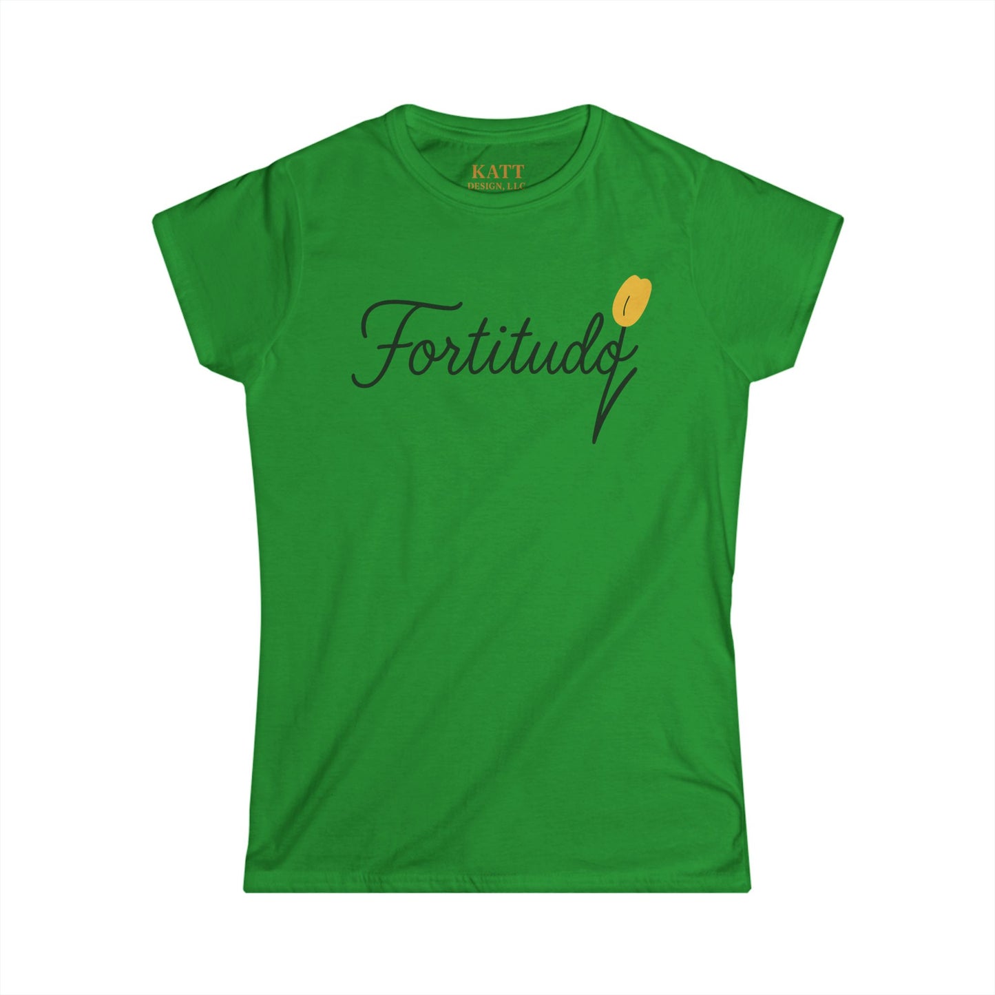 Fortitudo; "Strength" - KATT Design - Women's Soft style T-Shirt