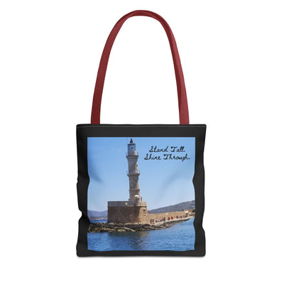 "Stand Tall" Lighthouse - Tote Bag, Eco-Friendly, Stylish Networker