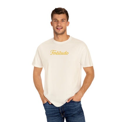 Fortitude - Camiseta teñida "Strength" - Camiseta inspiradora para la comodidad diaria, ideal para regalar y para uso casual.