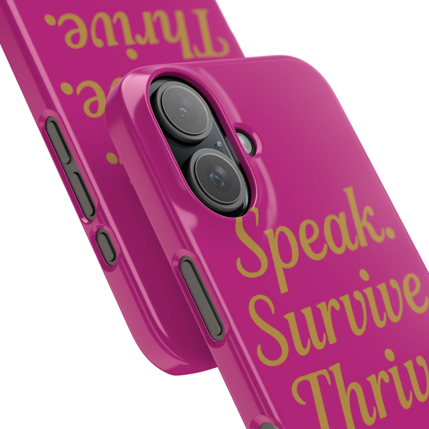 Snap Case for Samsung & iPhone — Find Your Voice Design
