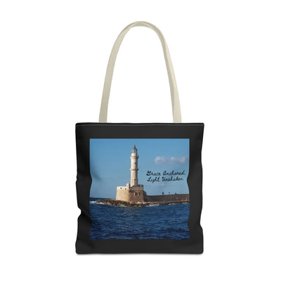 "Grace" Lighthouse - Tote Bag, Eco-Friendly, Stylish Networker