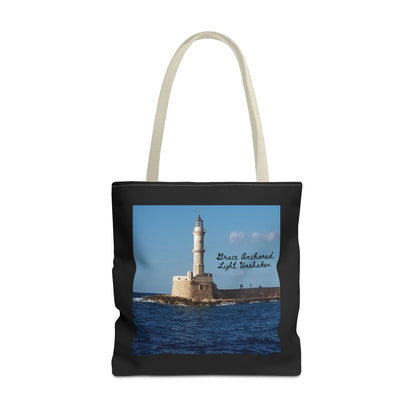 "Grace" Lighthouse - Tote Bag, Eco-Friendly, Stylish Networker