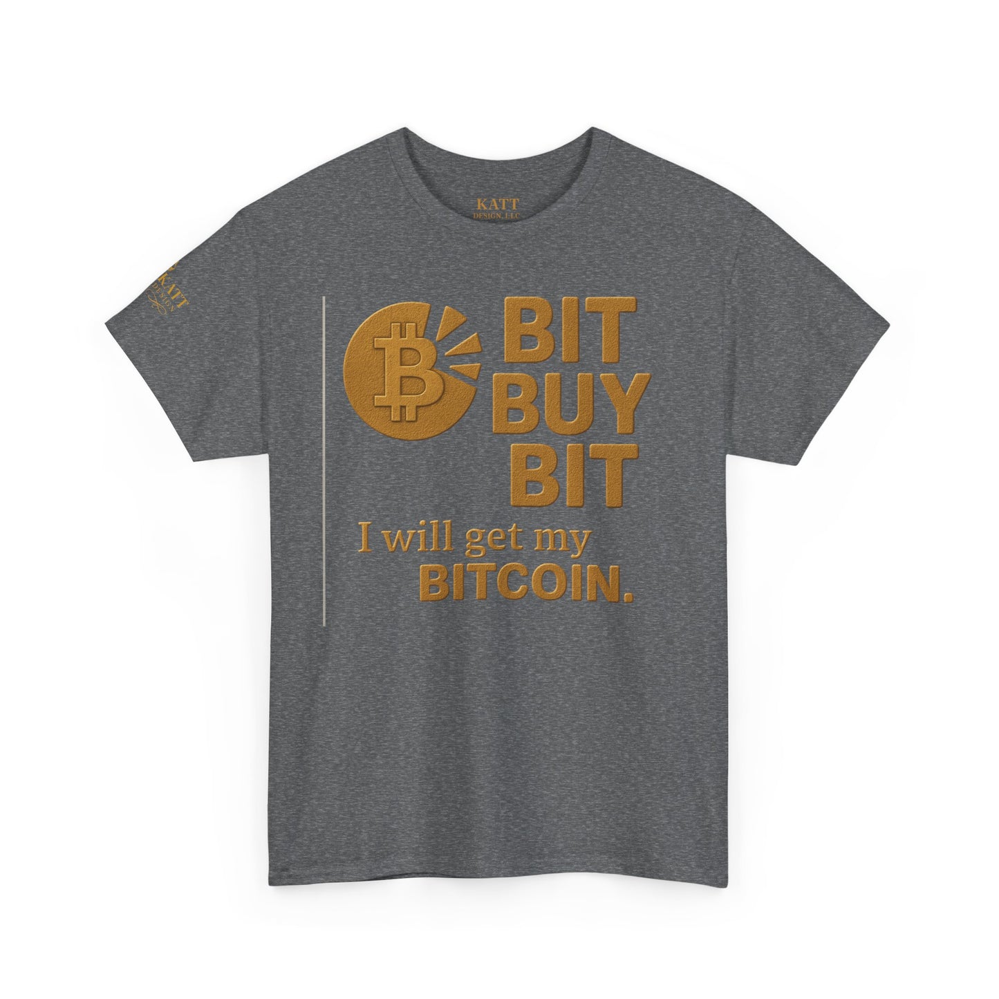 Bit Buy Bit - Bitcoin - Unisex Heavy Cotton Tee