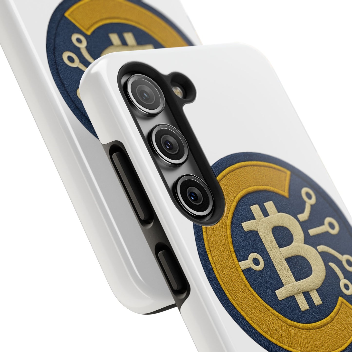 Bitcoin Tech Phone Cases, Cryptocurrency Phone Cover, iPhone and Samsung Case