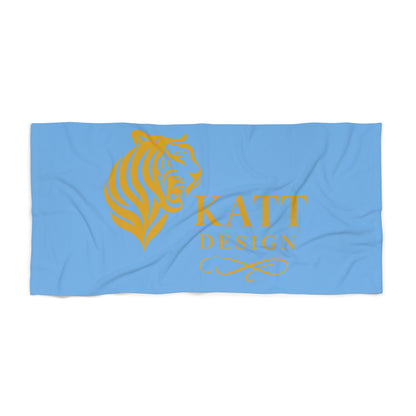 Toalla de playa tropical | Imprescindible para el verano, accesorio para la piscina, ideal para las vacaciones, regalo para los amantes de la playa, diseño con estampado de tigre 