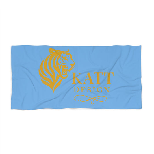 Tropical Beach Towel | Stylish Summer Essential, Poolside Accessory, Vacation Companion, Gift for Beach Lovers, Tiger Print Design