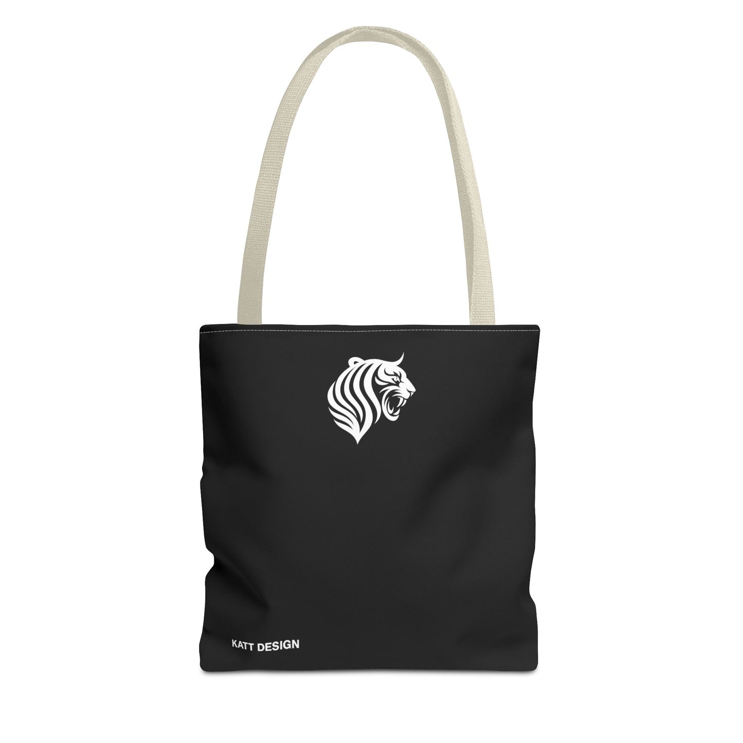 White Tiger KATT Design, LLC - Tote Bag, Bitcoin, Eco-Friendly, Stylish Networker