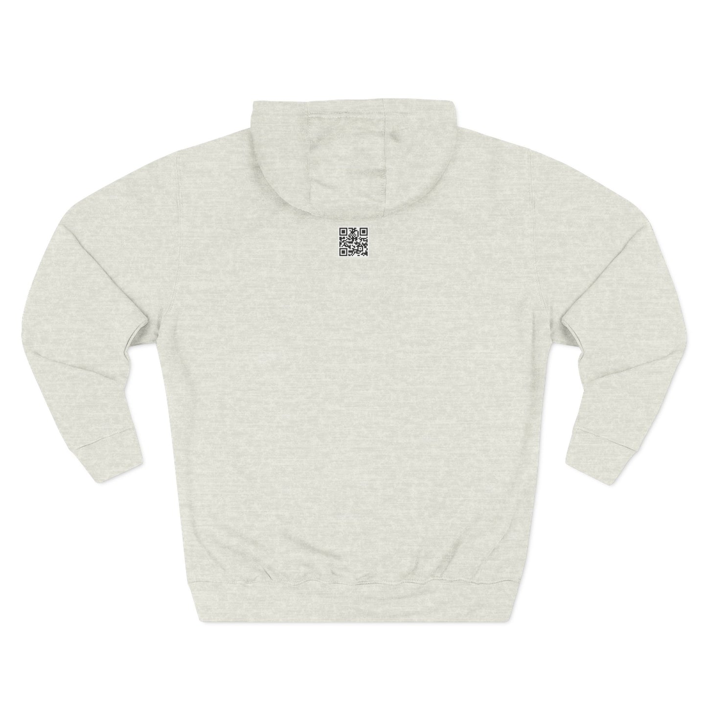 Martial Arts Silhouette Hoodie — Strength (力量) Graphic Fleece