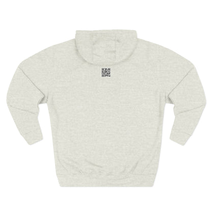 Martial Arts Silhouette Hoodie — Strength (力量) Graphic Fleece