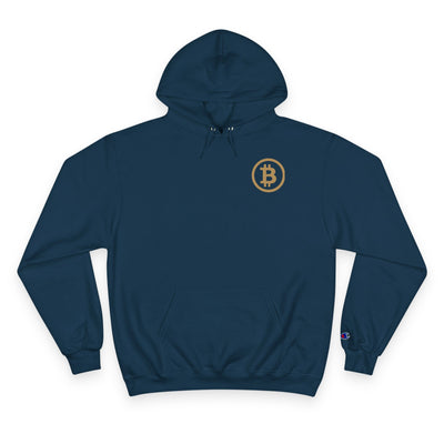 Sudadera con capucha Bitcoin - KATT Design, LLC - Champion