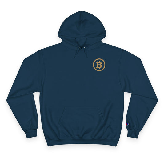 Bitcoin Hoodie  - KATT Design, LLC - Champion