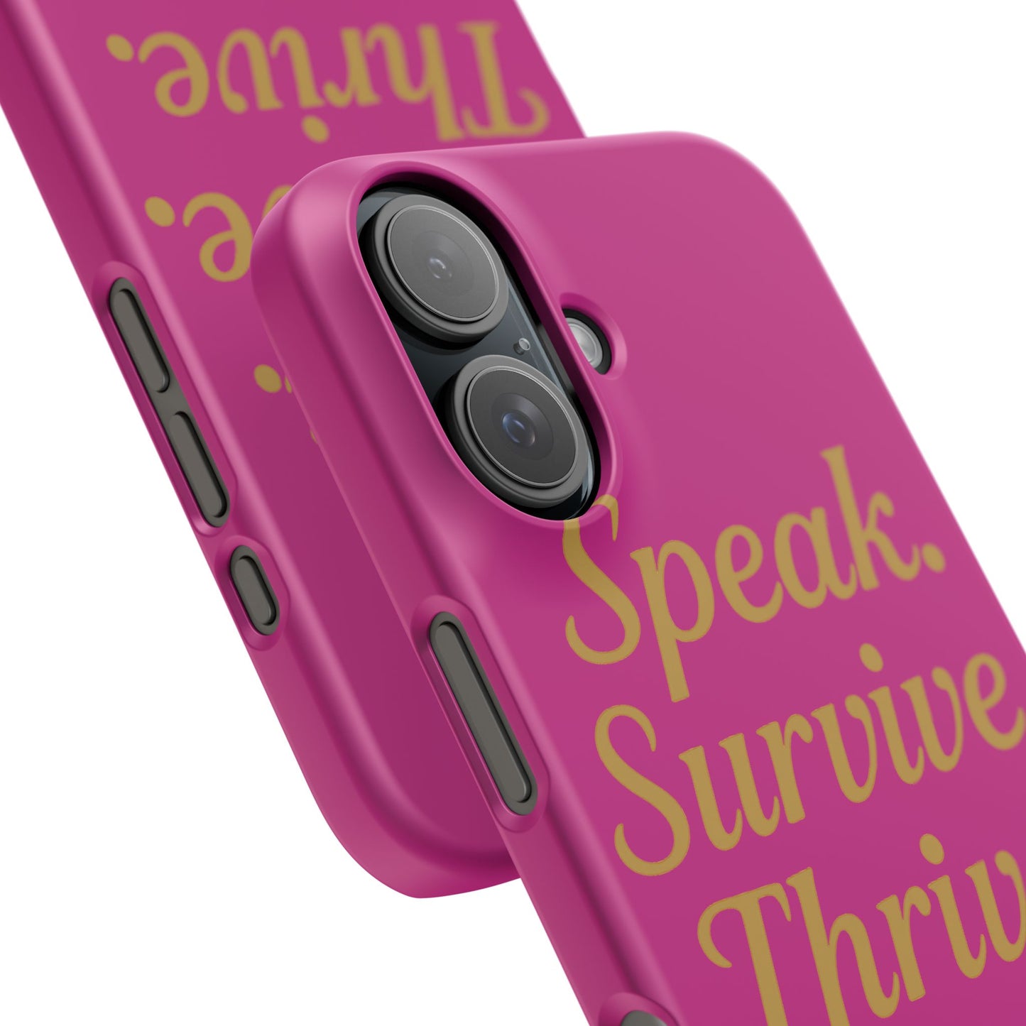 Snap Case for Samsung & iPhone — Find Your Voice Design