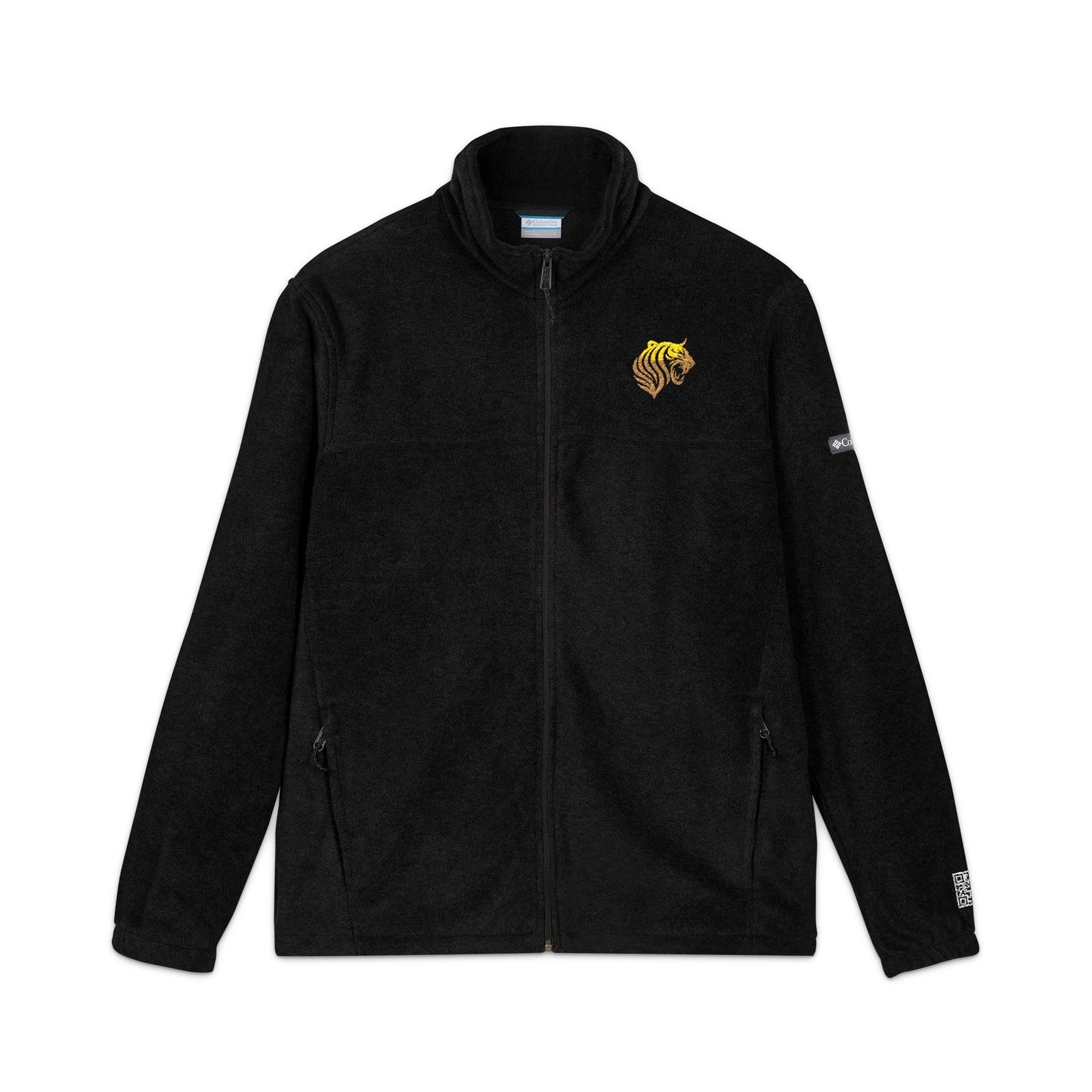 KATT Design Cozy Embroidered Fleece Jacket | Ideal for Outdoor Adventures, Gifts for Him, Fall Fashion, Campfire Nights, Travel Ready