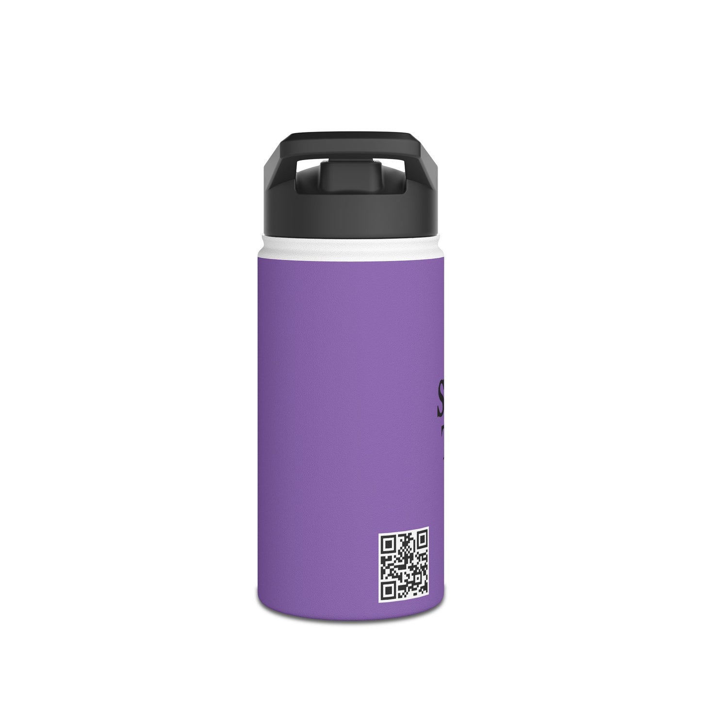 Sobreviviendo a la violencia doméstica: botella de agua de acero inoxidable inspiradora, recipiente para bebida motivacional para fitness, senderismo, gimnasio, viajes, regalo ecológico.
