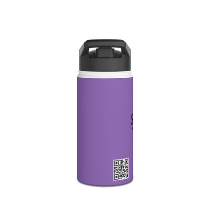 Sobreviviendo a la violencia doméstica: botella de agua de acero inoxidable inspiradora, recipiente para bebida motivacional para fitness, senderismo, gimnasio, viajes, regalo ecológico.