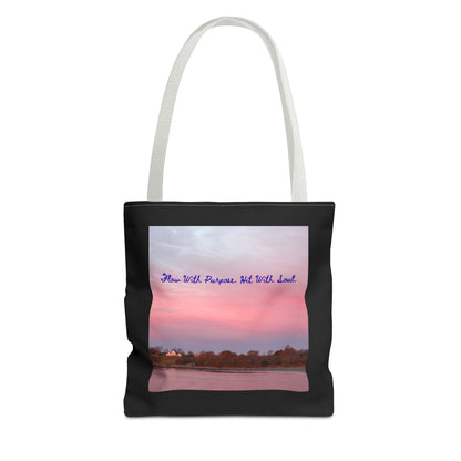 Move with Purpose - Tote Bag, Eco-Friendly, Stylish Networker