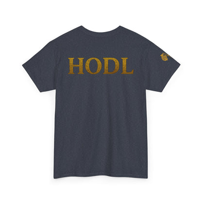 Camiseta unisex de algodón grueso HODL Bitcoin