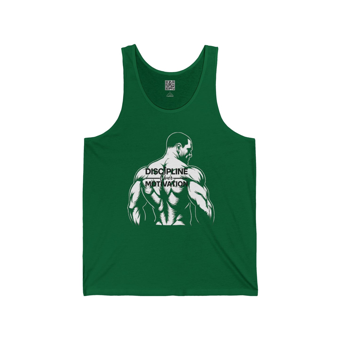 Discipline Over Motivation- Jersey Tank