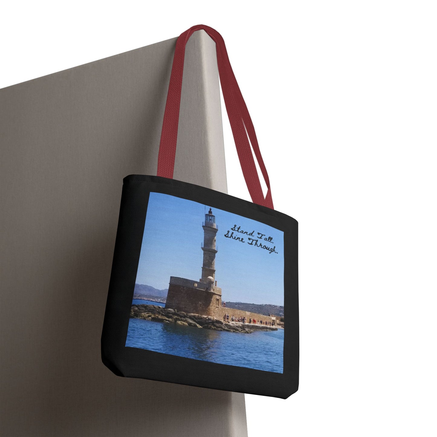 "Stand Tall" Lighthouse - Tote Bag, Eco-Friendly, Stylish Networker