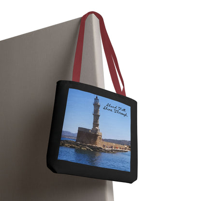 "Stand Tall" Lighthouse - Tote Bag, Eco-Friendly, Stylish Networker
