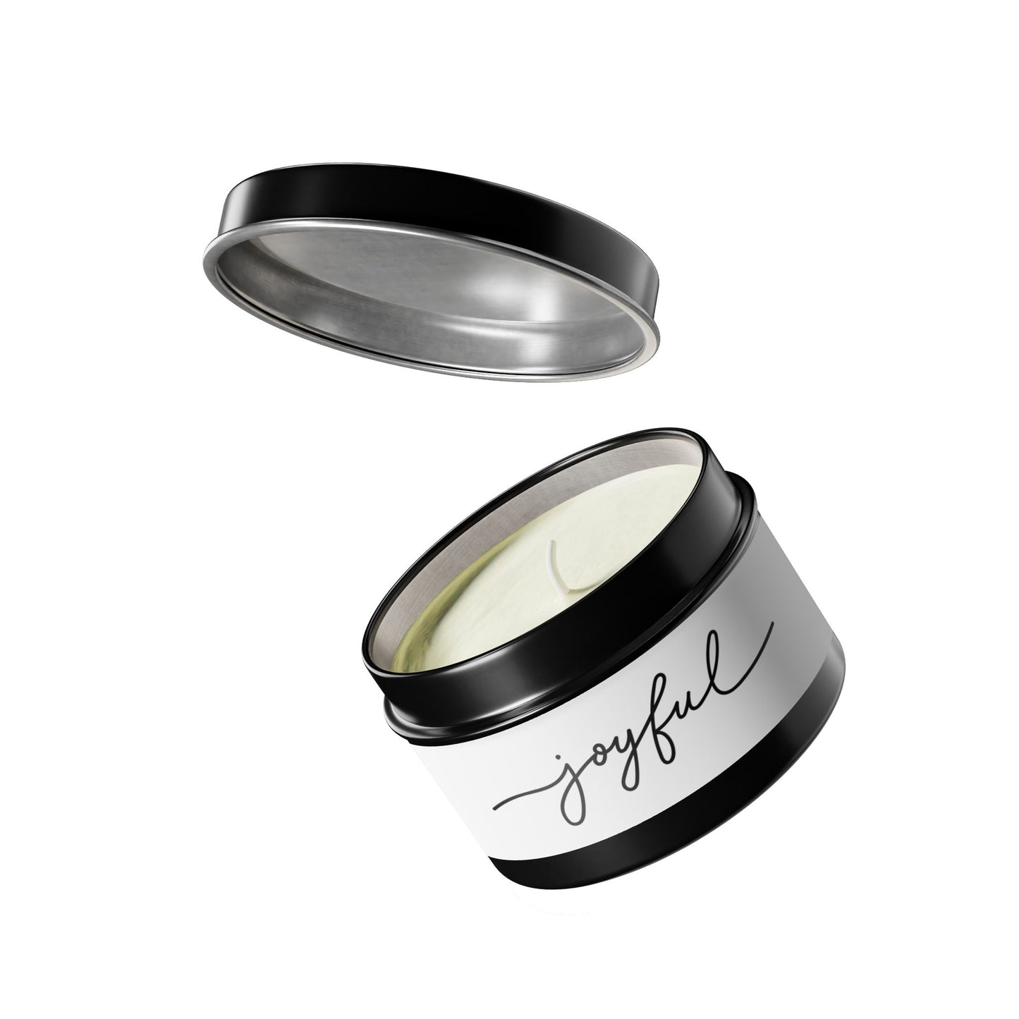 Joyful Tin Candles | Scented Candle Gifts, Home Decor, Relaxation, Spa Night, Selfcare