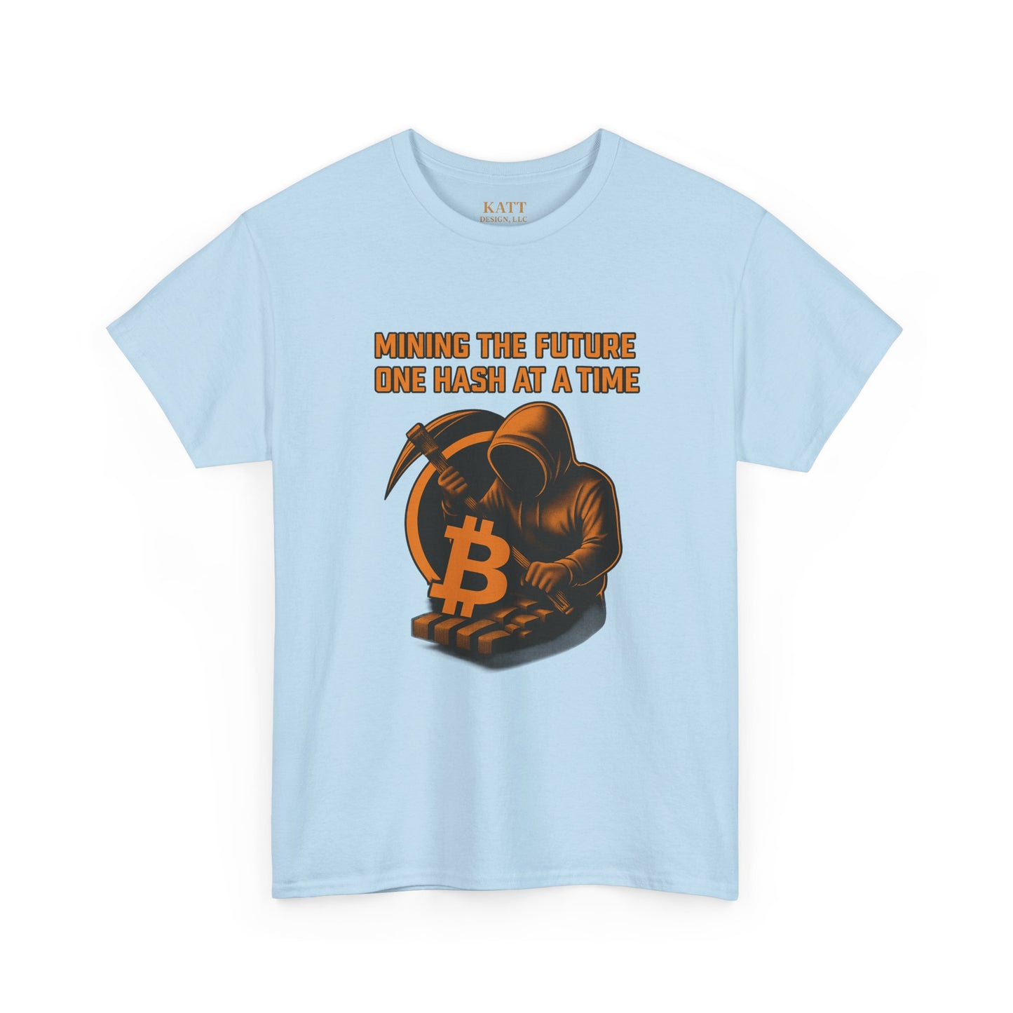 Bitcoin Mining  - Gildan Heavy Cotton Tee