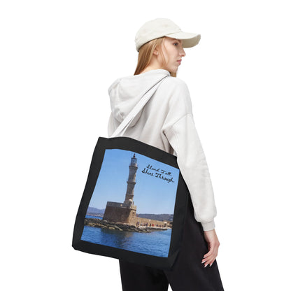 "Stand Tall" Lighthouse - Tote Bag, Eco-Friendly, Stylish Networker
