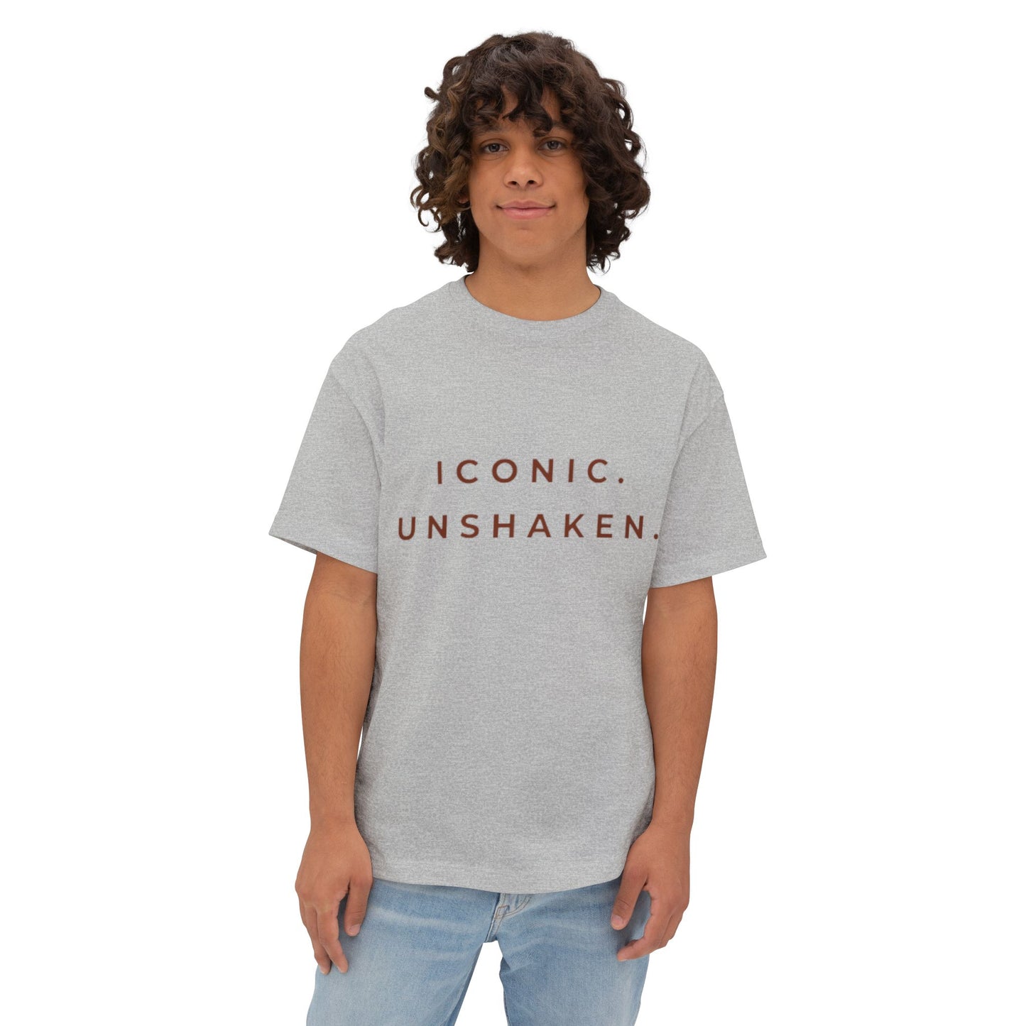 Iconic Oversized Boxy Tee - Comfortable, Casual, Trendy, Gift for Him, Everyday Wear, Summer Vibes