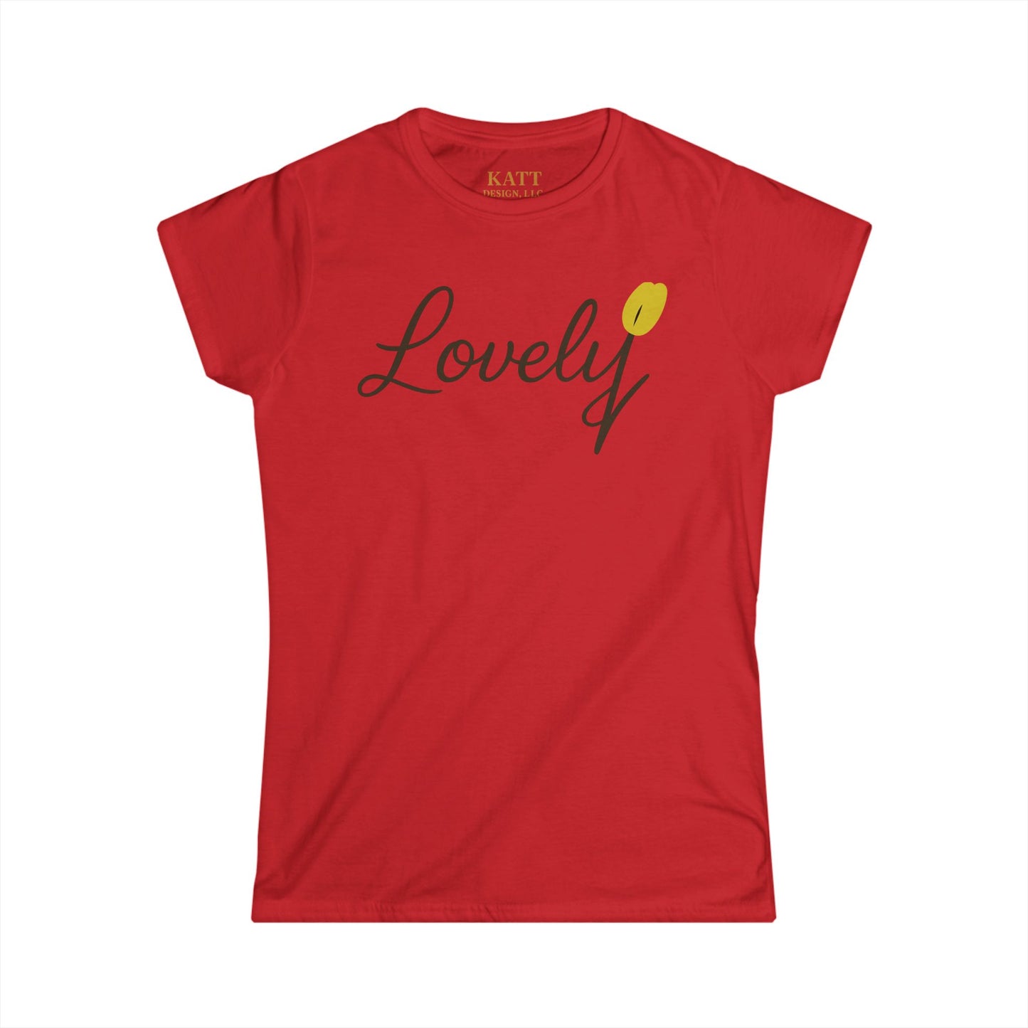 LOVELY - Women's Soft style T-Shirt