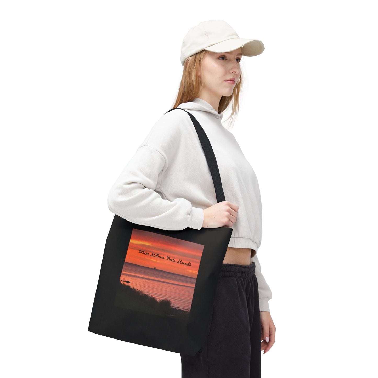 "Stillness" - Tote Bag, Eco-Friendly, Stylish Networker