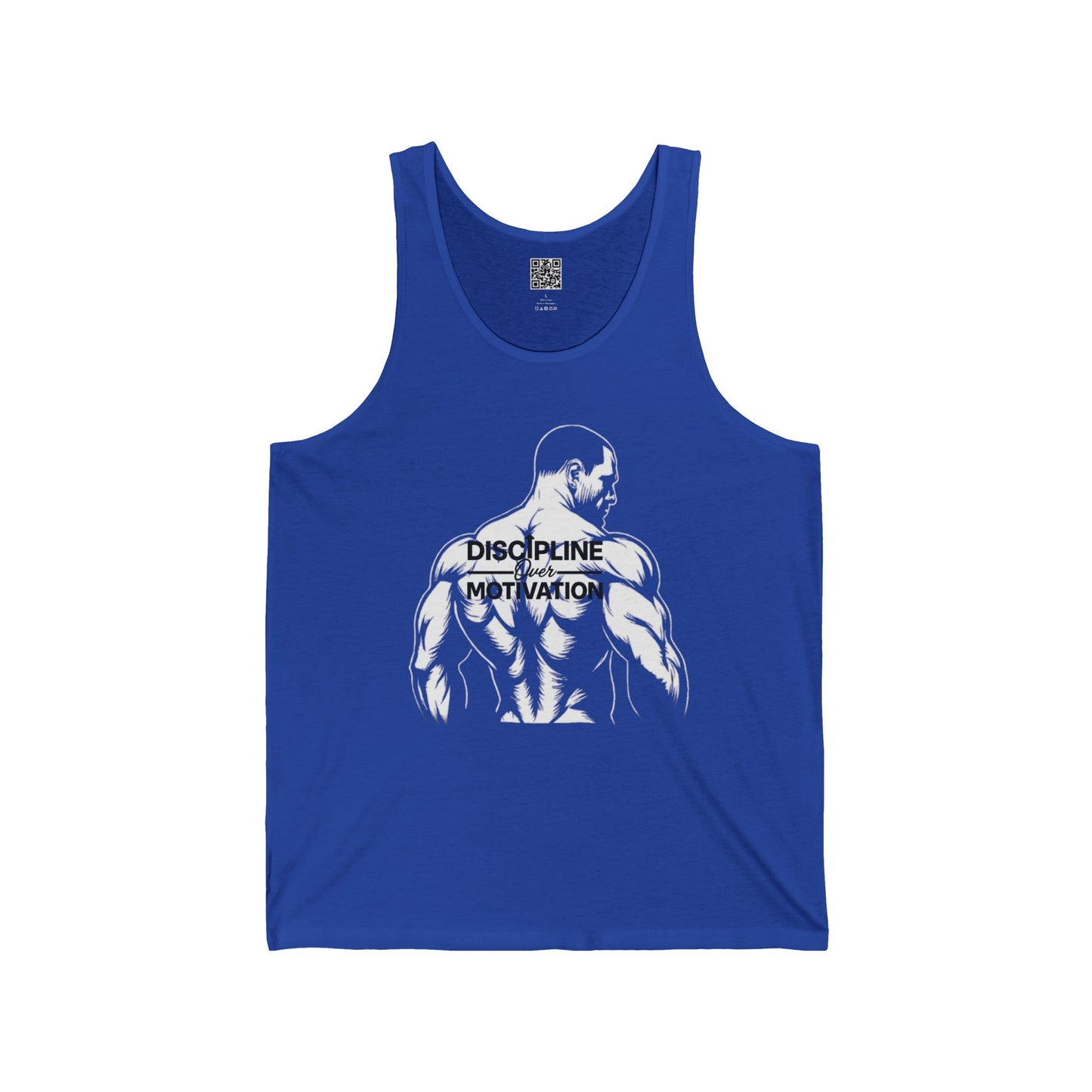 Discipline Over Motivation- Jersey Tank