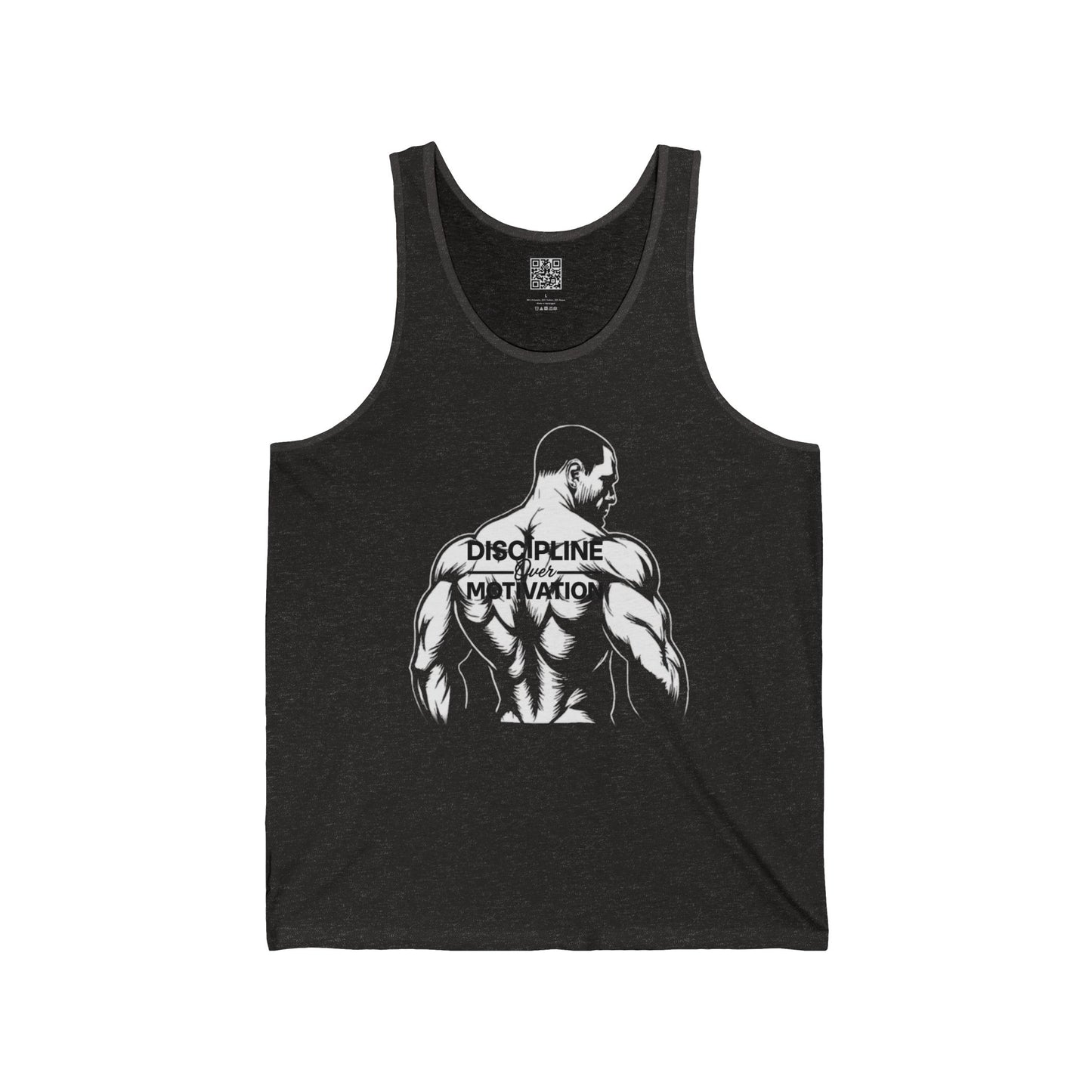 Discipline Over Motivation- Jersey Tank