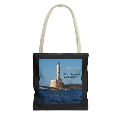 "Grace" Lighthouse - Tote Bag, Eco-Friendly, Stylish Networker
