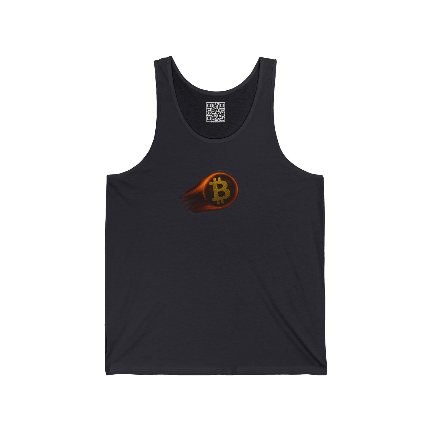 Bitcoin HODL Unisex Jersey Tank - Crypto Enthusiast Top, Summer Wear, Graphic Tee, Gift for Investors, Casual Fitness Shirt