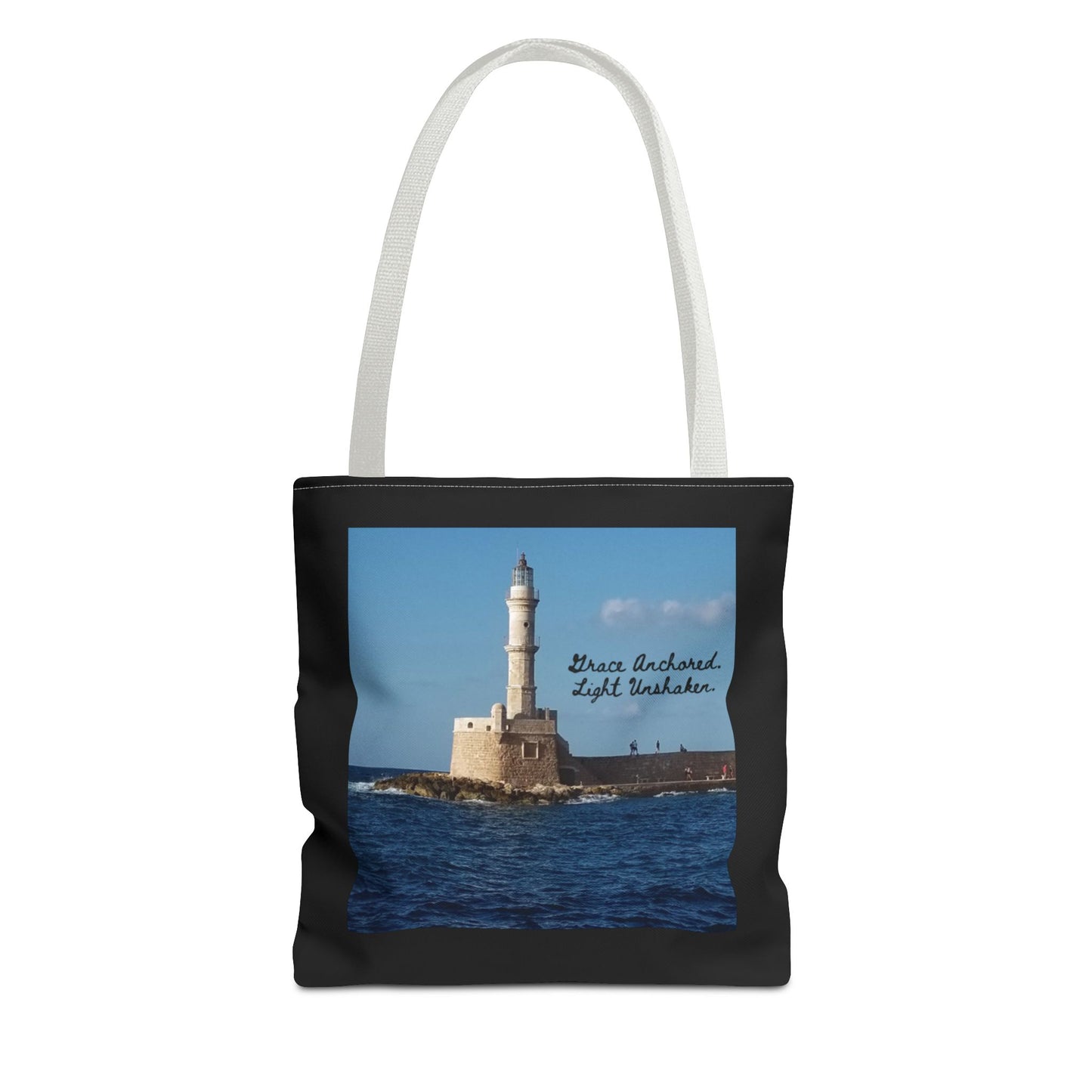 "Grace" Lighthouse - Tote Bag, Eco-Friendly, Stylish Networker