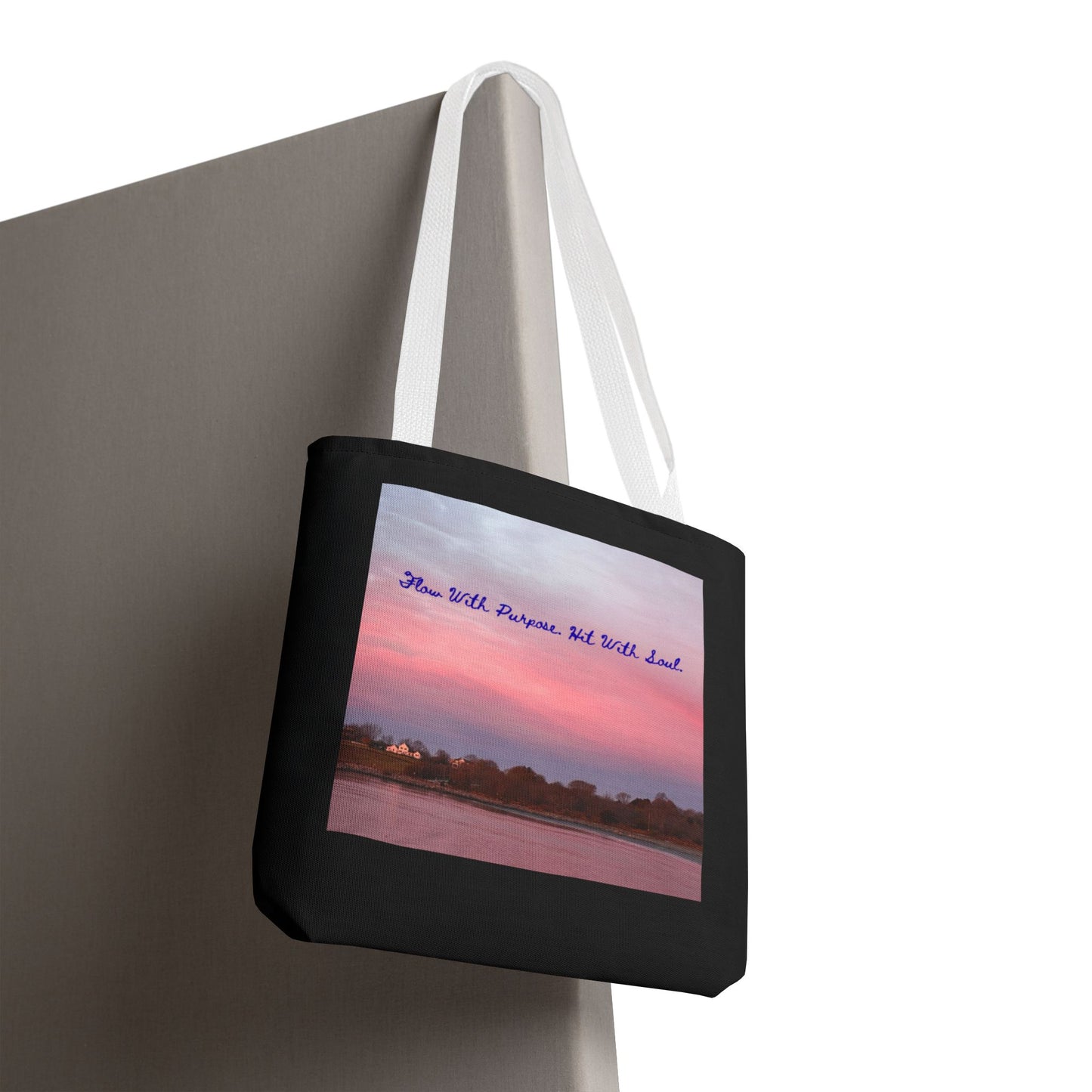 Move with Purpose - Tote Bag, Eco-Friendly, Stylish Networker