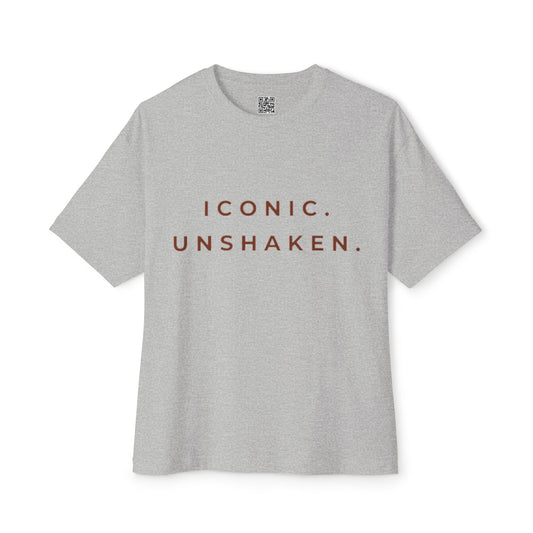 Iconic Oversized Boxy Tee - Comfortable, Casual, Trendy, Gift for Him, Everyday Wear, Summer Vibes