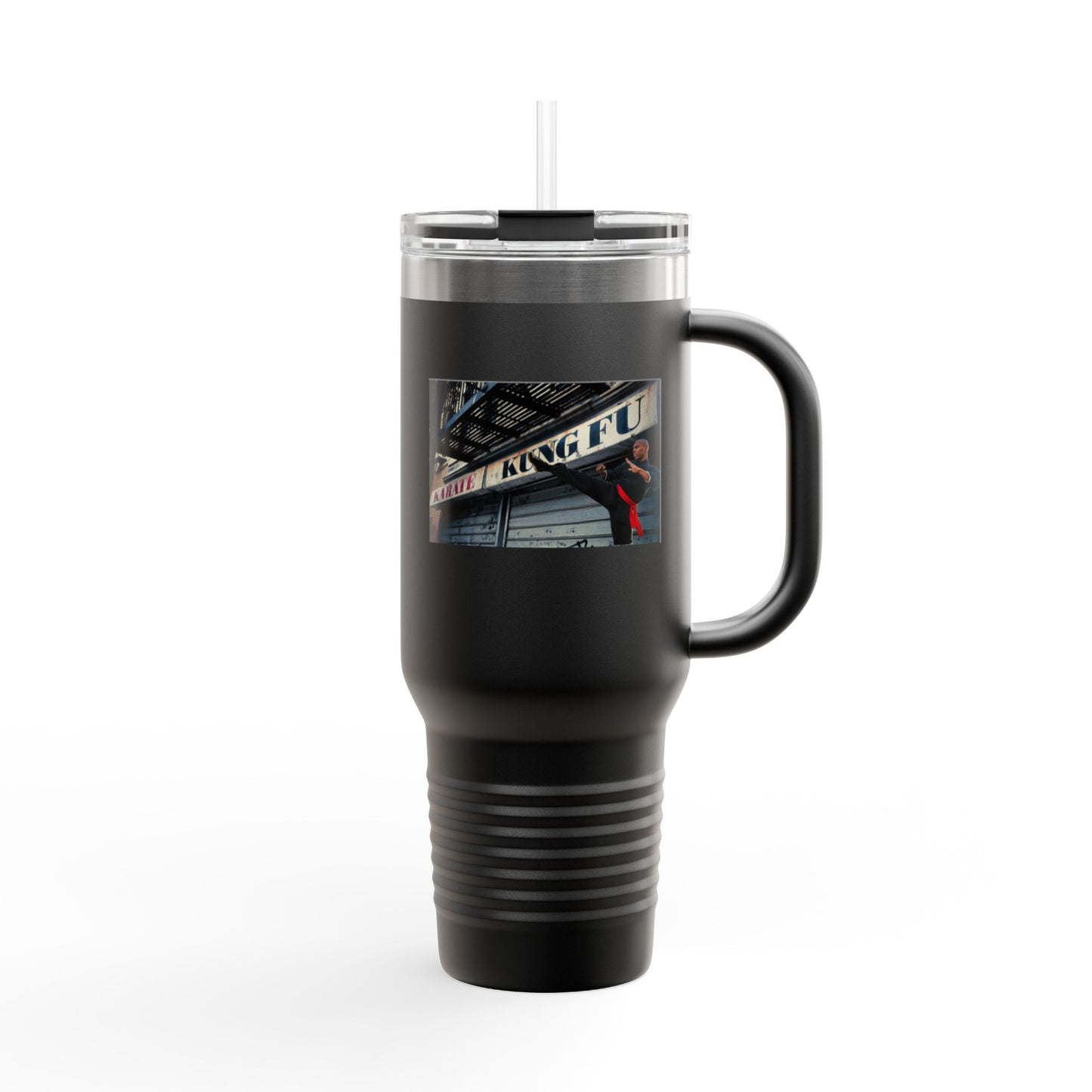 Kung Fu - Martial Arts Design — Insulated Travel Mug 40oz