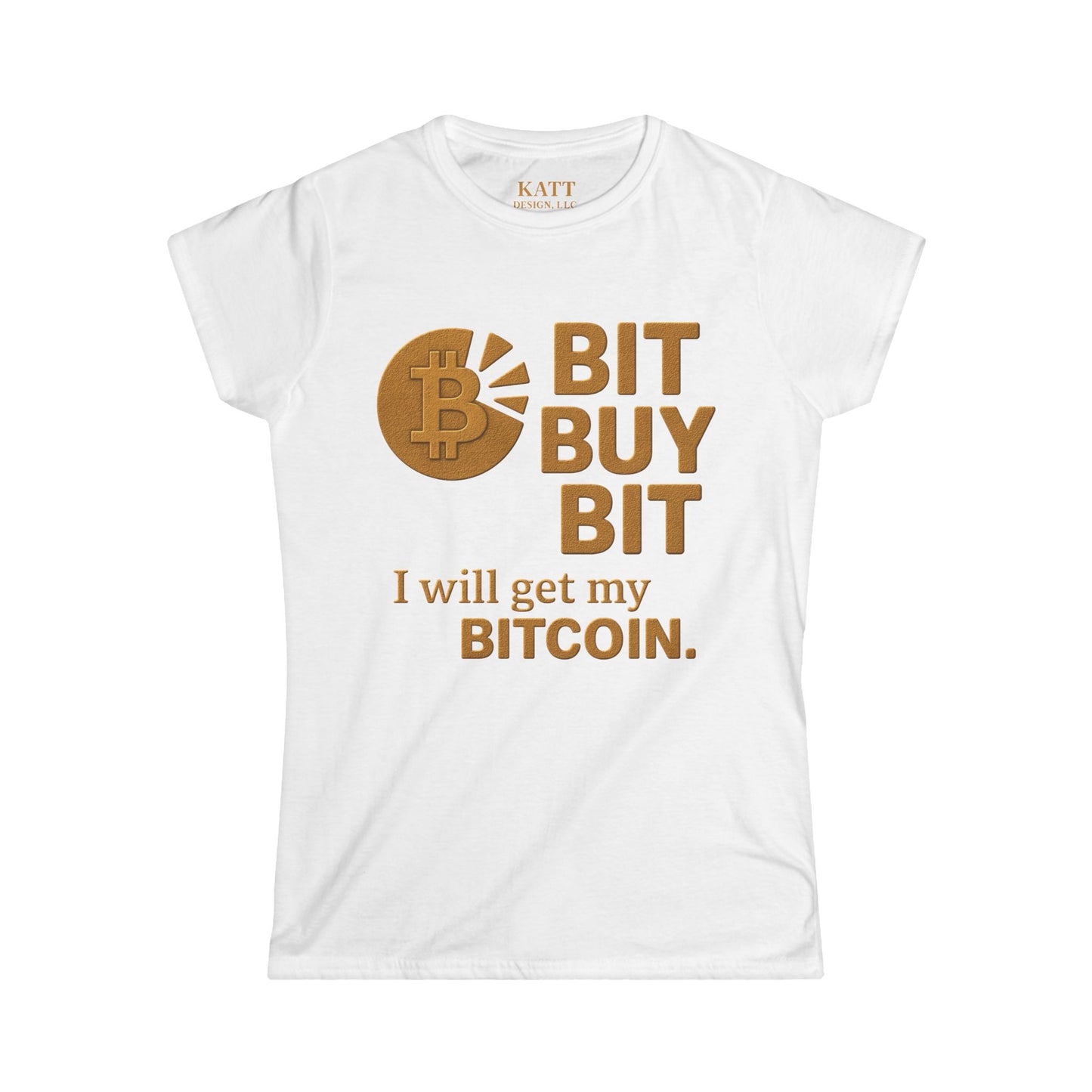 Bit BUY Bit - Bitcoin - Women's Soft style T-Shirt