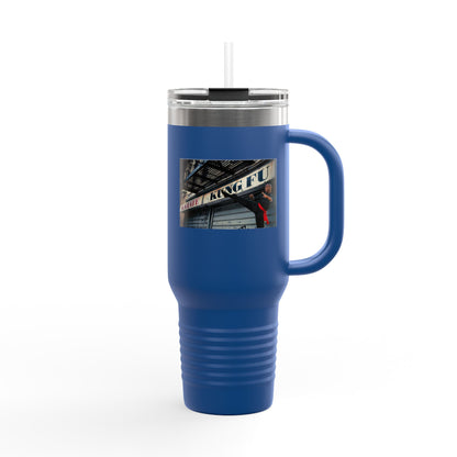 Kung Fu - Martial Arts Design — Insulated Travel Mug 40oz