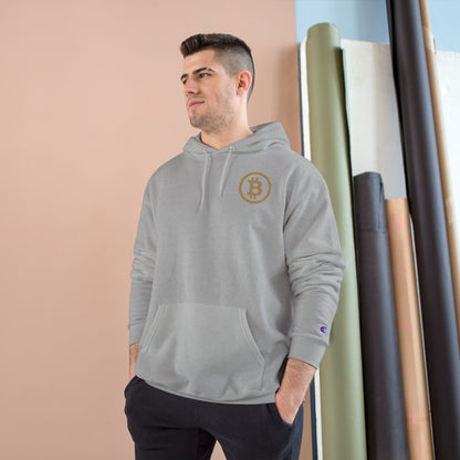 Sudadera con capucha Bitcoin - KATT Design, LLC - Champion