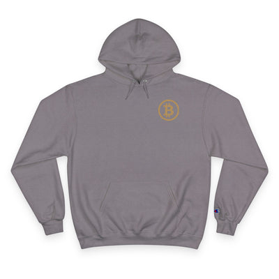 Sudadera con capucha Bitcoin/Cripto - KATT Design, LLC - Champion
