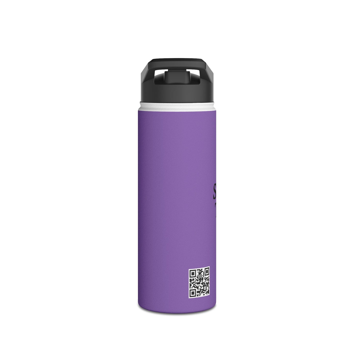 Sobreviviendo a la violencia doméstica: botella de agua de acero inoxidable inspiradora, recipiente para bebida motivacional para fitness, senderismo, gimnasio, viajes, regalo ecológico.