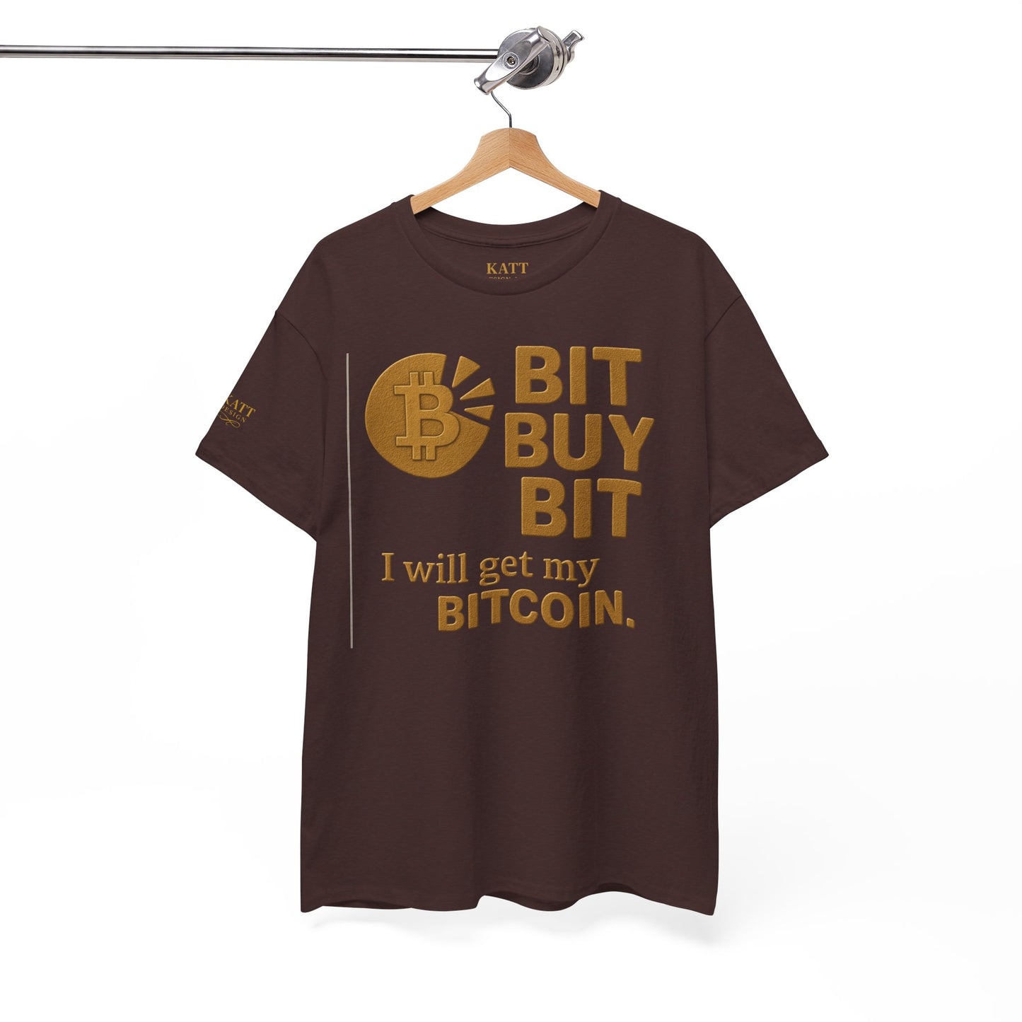 Bit Buy Bit - Bitcoin - Unisex Heavy Cotton Tee