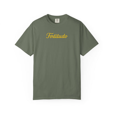 Fortitude - Camiseta teñida "Strength" - Camiseta inspiradora para la comodidad diaria, ideal para regalar y para uso casual.